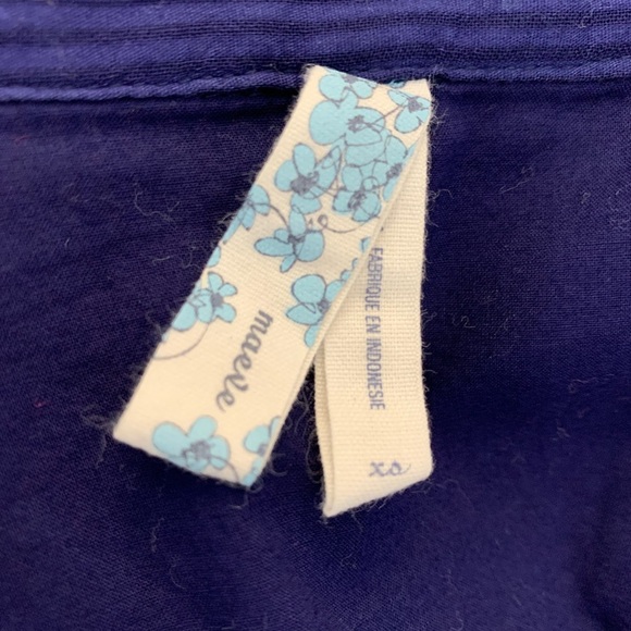 Anthropologie Maeve Pin Stripe Button Up Dress - Picture 8 of 8